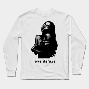 Sade Adu Vintage Pencil Sketch Long Sleeve T-Shirt